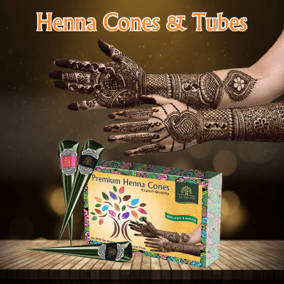 Henna cones 4 pack – Hennaprincess